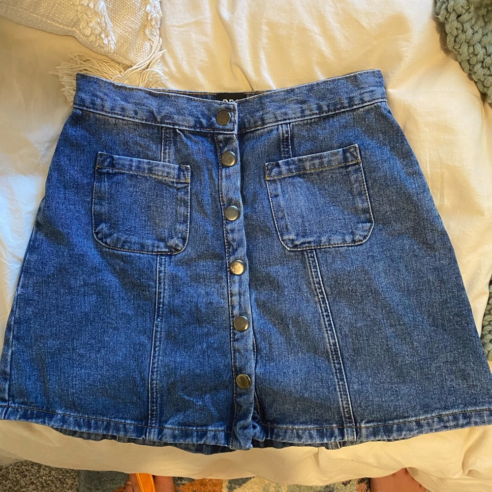 BDG denim skirt